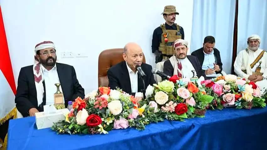 العليمي: مأرب بوابة النصر القادم