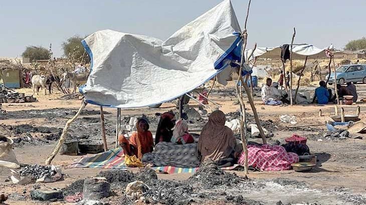 آلاف النازحين في النيل الأزرق بلا غذاء أو دواء مع توسع حرب السودان