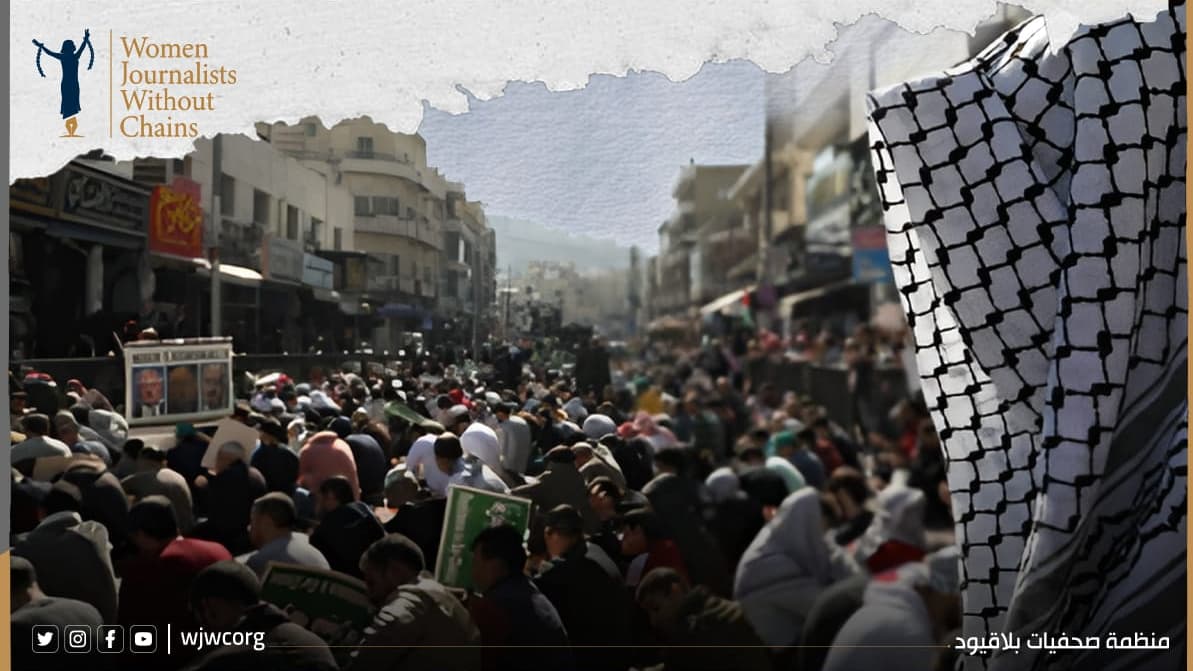 صحفيات بلا قيود: اعتقال ثمانية أردنيين يعكس تصاعد القيود على الحريات العامة
