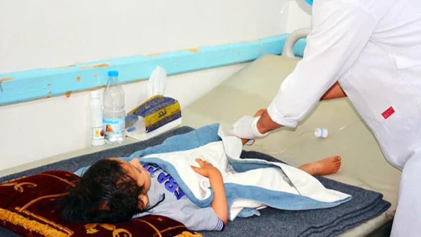 تسجيل 4 آلاف حالة إصابة بالكوليرا و34 وفاة في تعز منذ بداية العام