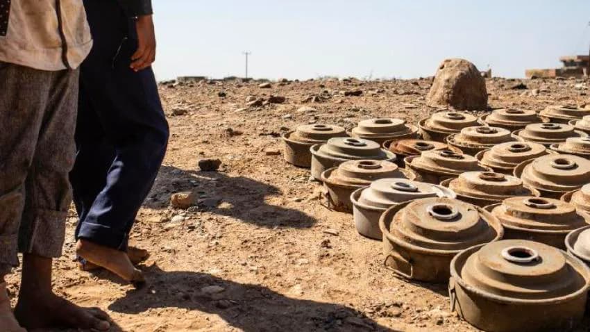 جرائم حرب اليمن.. أكثر من 2000 ضحية جراء القصف والألغام