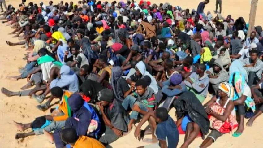 ضبط 38 متهما بقضايا الاتجار بالبشر وتهريب المهاجرين في المهرة