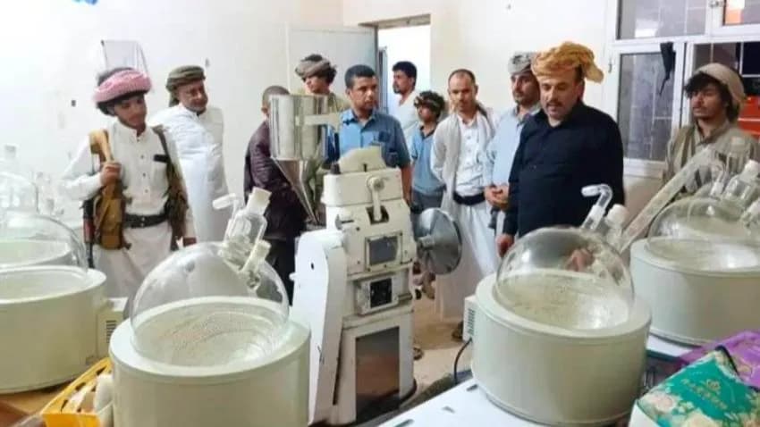 اتهامات للحوثيين بالضلوع خلف  إنشاء مصنع مخدرات في المهرة
