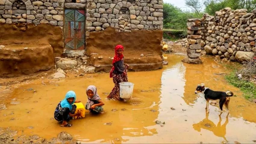 الحرب والتغير المناخي يهددان اليمن بالعطش والمجاعة.. تحذيرات تدق أجراس الخطر