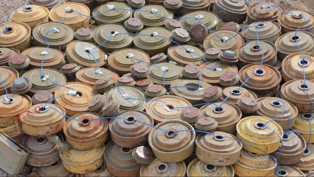 مشروع "مسام" يعلن نزع 1,765 لغما زرعتها مليشيا الحوثي خلال أسبوع