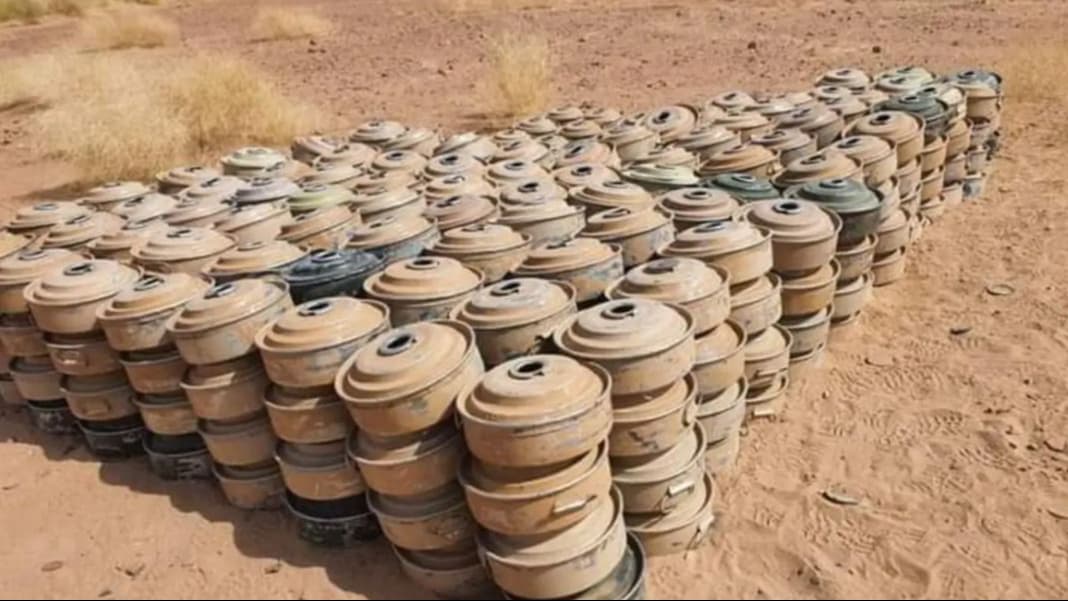 مسام: نزعنا 547.215 لغماً وذخيرة وعبوة ناسفة منذ يونيو 2018
