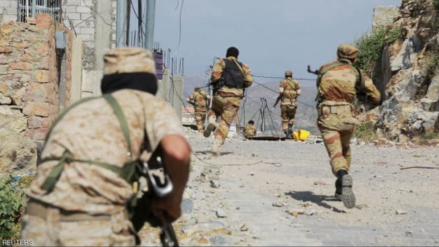 قتلى وجرحى من الجيش في مواجهات مع مليشيا الحوثي غربي تعز