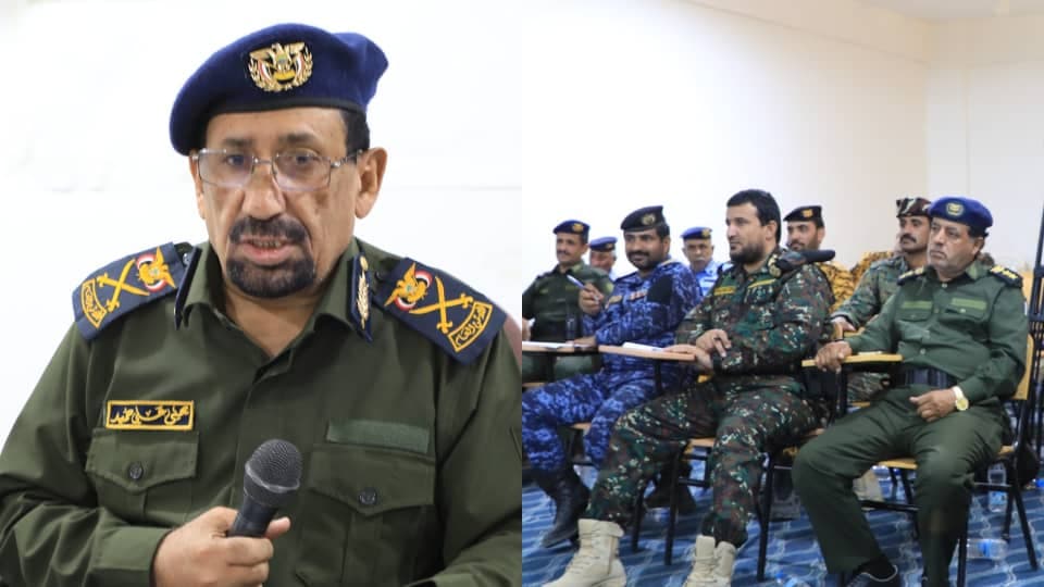 مأرب: إدارة التوجيه المعنوي تنفذ برنامجًا توجيهيًا للقيادات الأمنية الإدارية والميدانية