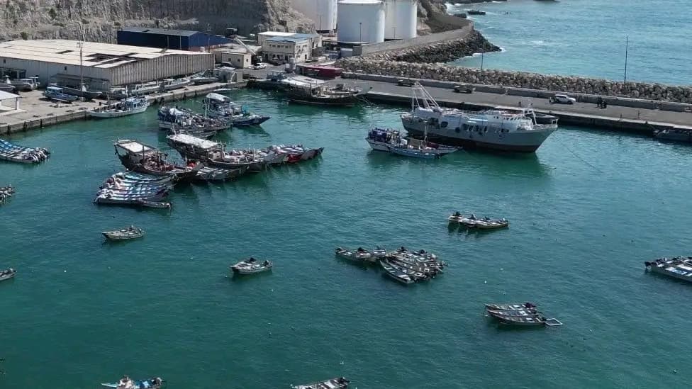توجيهات رئاسية بإعادة تشغيل ميناء نشطون في المهرة