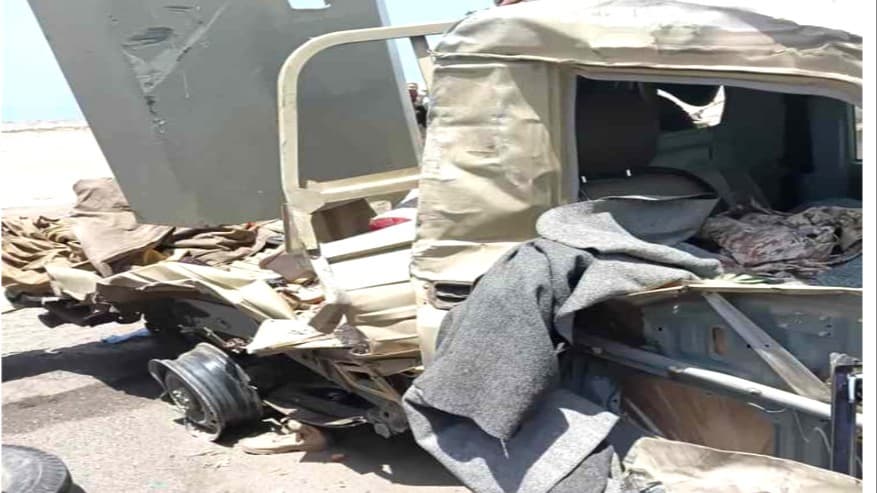 وفاة 3 جنود من قوات درع الوطن وإصابة آخرين في حادث مروري بمدخل مدينة عدن