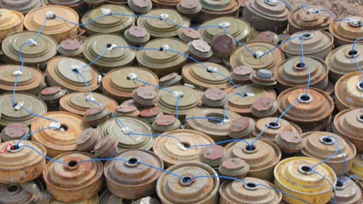 مشروع "مسام" ينزع 1,836 لغماً خلال أسبوع زرعتها مليشيا الحوثي