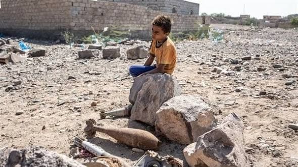الداخلية: وفاة وإصابة طفلين جراء العبث بمقذوفين من مخلفات الحرب في مأرب والضالع