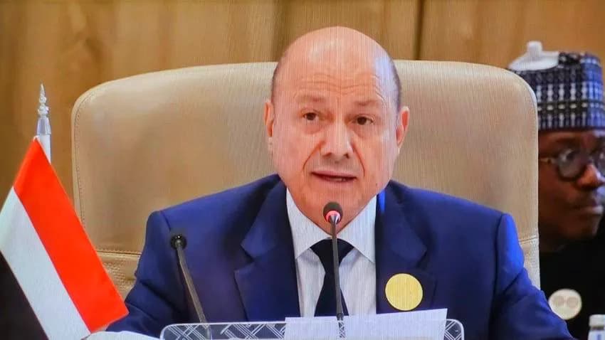 العليمي: ممارسات مليشيا الحوثي فاقمت الأوضاع الاقتصادية باليمن