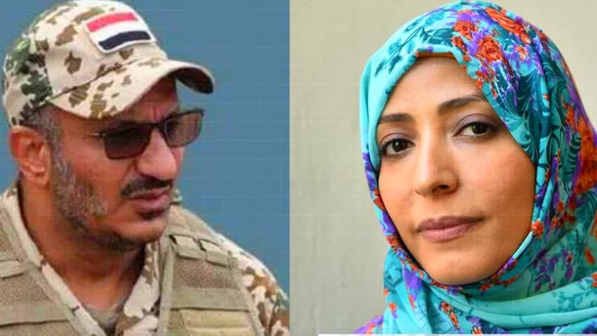 توكل كرمان: دويلة الساحل الغربي لطارق صالح مشروع استيطاني لخنق تعز وتقسيم اليمن