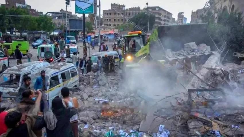 هيومن رايتس: الهجوم الأخير للقوات الإسرائيلية يبرز التهديدات التي يواجهها الصحفيون في اليمن