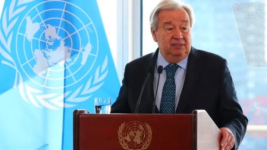 غوتيريش يدين بشدة اعتقال الحوثيين 9 موظفين ويطالب بالإفراج الفوري عنهم
