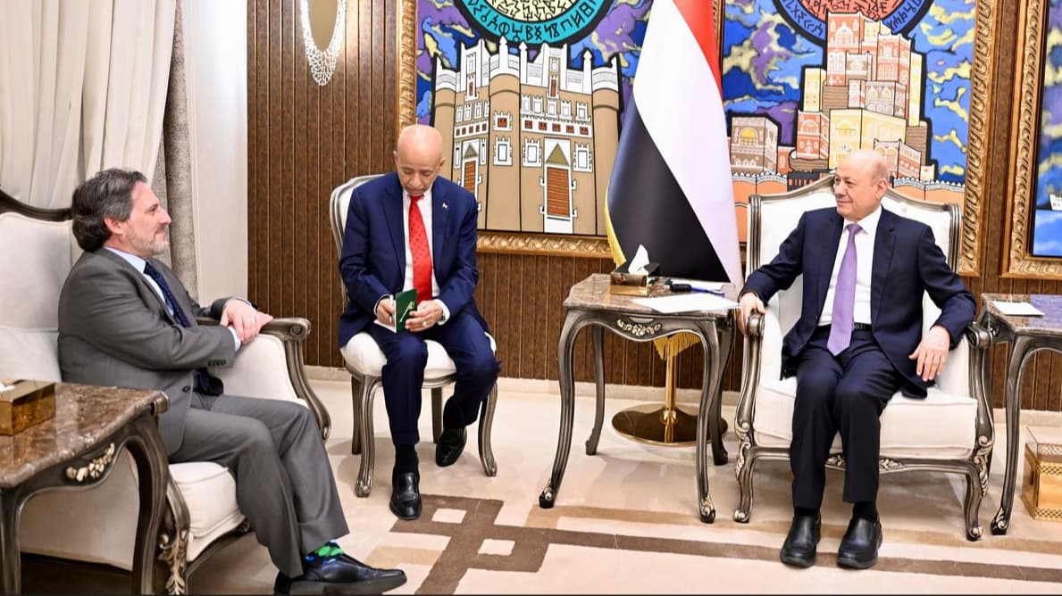العليمي: السلام الدائم لا يمكن أن يقوم على تقاسم السلطة مع مليشيات مسلحة