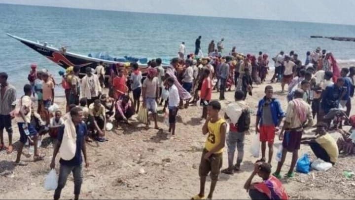 الهجرة الدولية: أكثر من 14 ألف مهاجر أفريقي وصلوا إلى اليمن خلال أبريل الماضي