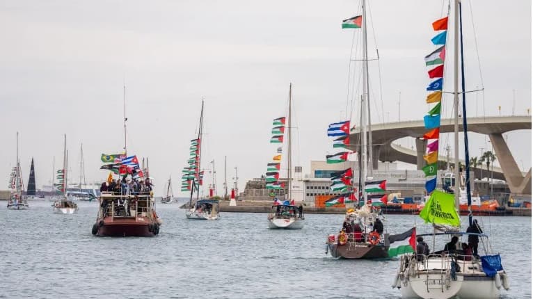 اليمن يدين اعتداء الاحتلال الإسرائيلي على أسطول الصمود المتجه إلى قطاع غزة