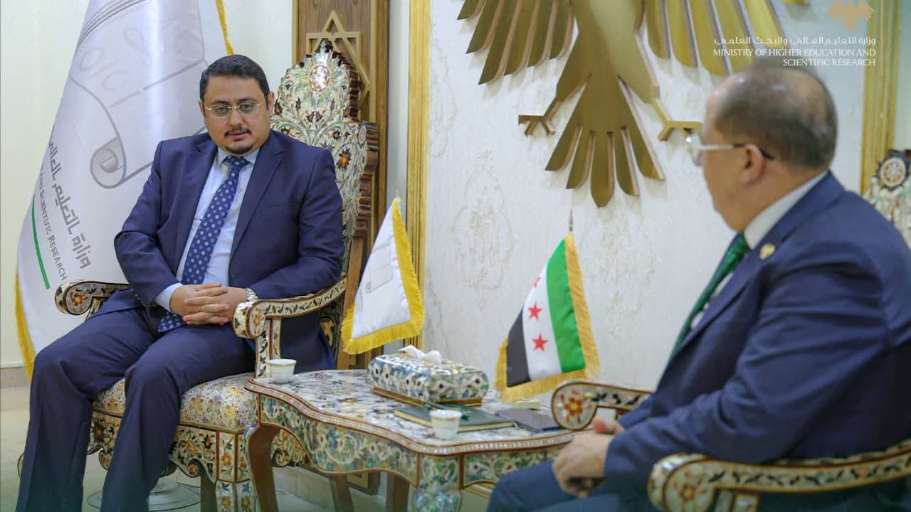 السفارة اليمنية في دمشق تعلن الانتهاء من صياغة مذكرة تفاهم للتعاون العلمي والتبادل الثقافي