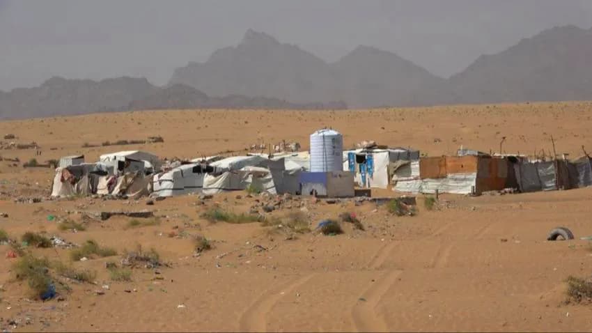 النازحون في لحج بين هم التضييق وخوف الجوع!!