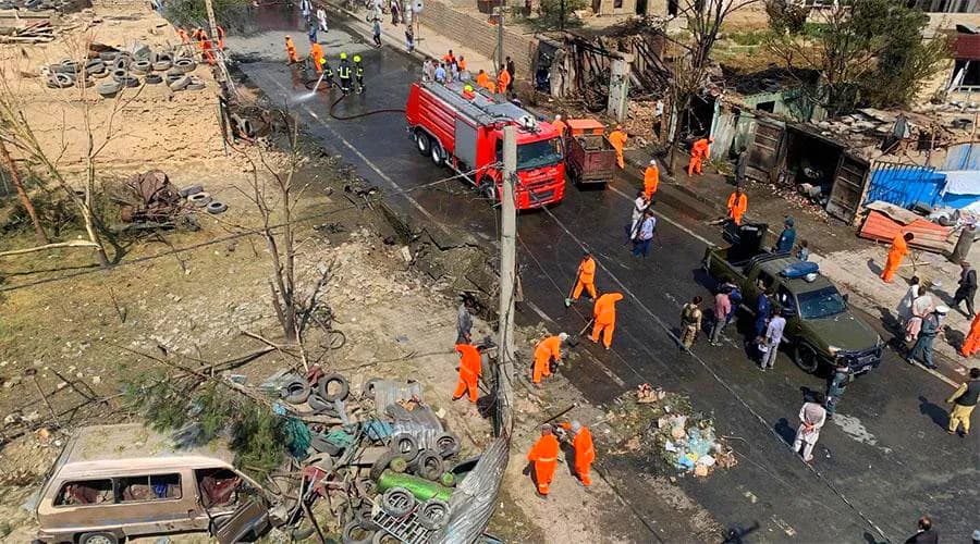 نجاة نائب الرئيس الأفغاني من محاولة اغتيال ومقتل وإصابة 26 شخصا