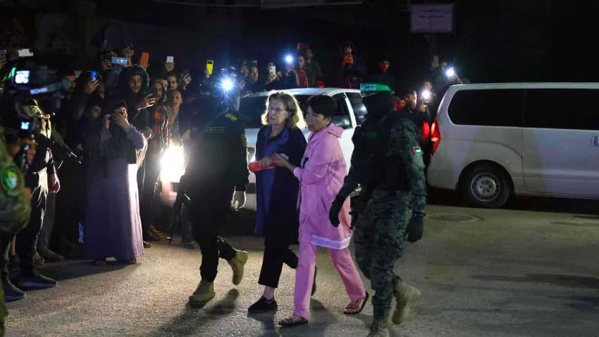 نجاح خامس عملية لتبادل الأسرى والمحتجزين بين حماس وإسرائيل