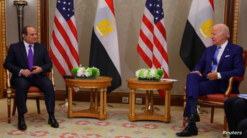 بايدن: أقنعت السيسي بفتح معبر رفح وإسرائيل تجاوزت الحد في غزة