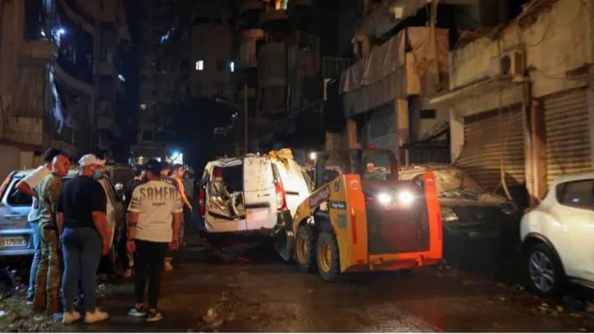 نجاة قيادي في حزب الله.. الاحتلال يقتل 22 لبنانيا بقصفه وسط بيروت