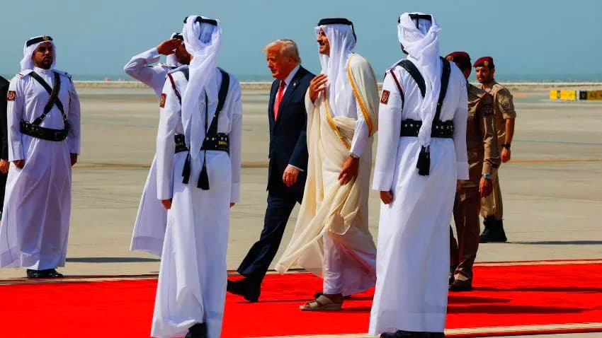 بعد السعودية.. أمير قطر يستقبل ترامب في ثاني محطات جولته الخليجية