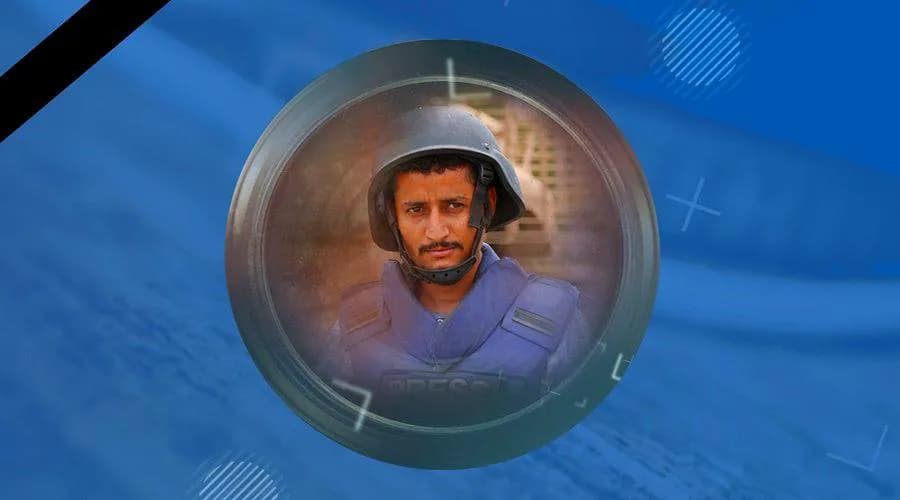 ليوارى الثرى غدا.. وصول جثمان الزميل الجناني إلى مدينة تعز