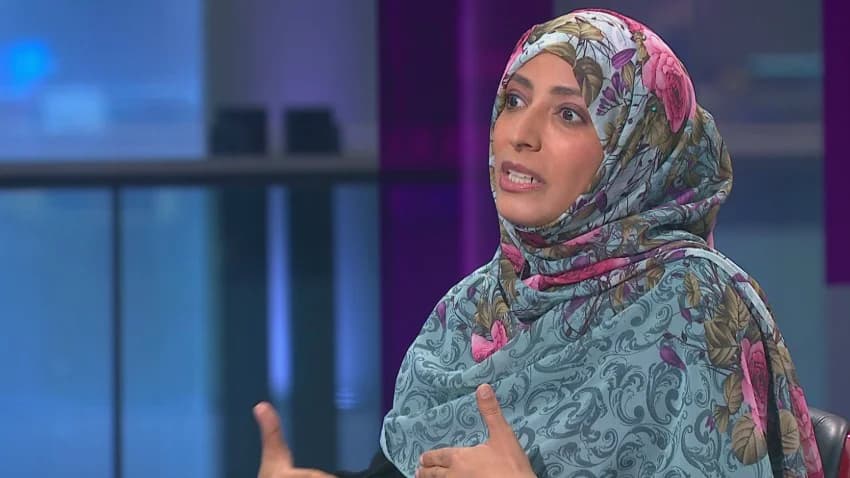 توكل كرمان: الوضع الإنساني باليمن يتطلب تدخل الأمم المتحدة ومجلس الأمن
