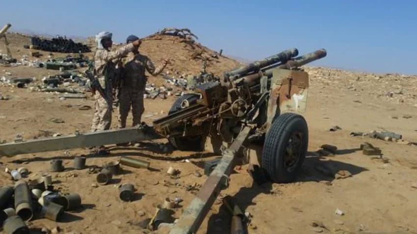 استمرار المعارك في مأرب والجيش يسقط طائرة مسيرة