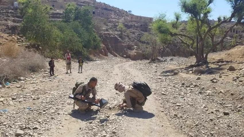 نزع 1632 لغما وعبوة ناسفة خلال أسبوع في عدة محافظات