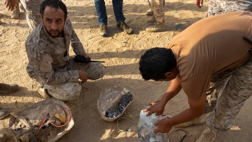الحكومة تتهم مليشيا الحوثي بزراعة مليون لغم