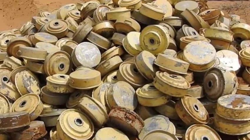 "مسام" ينتزع 2,183 لغما زرعتها مليشيا الحوثي في مختلف المحافظات