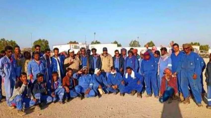 حضرموت.. تعليق إضراب عمال شركات الباطن في 'بترومسيلة'