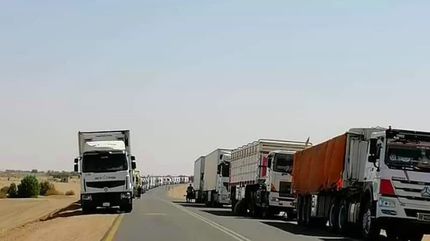 عصيان مدني الأحد القادم.. تقطّع الانتقالي للشاحنات يتسبب بنفاد الدقيق في حضرموت
