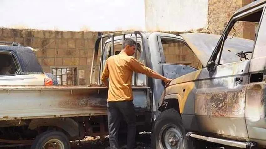 لجنة حكومية توثق قصف مليشيا الحوثي حي العرضي في تعز ومقتل مواطن بظروف غامضة