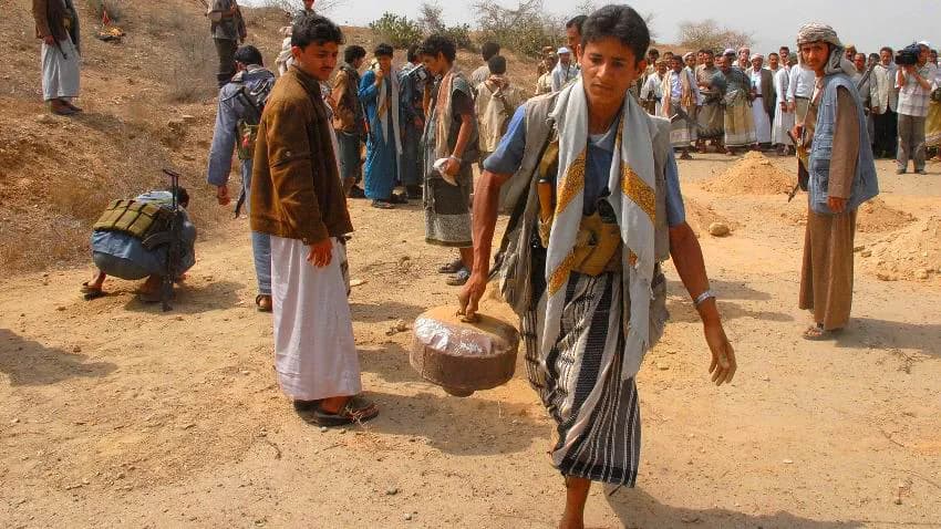 مقتل طفلين بانفجار لغم في محافظة البيضاء أثناء الرعي