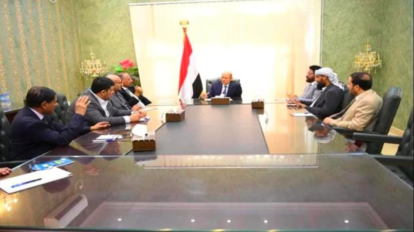 المجلس الرئاسي يناقش رسالة المبعوث الأممي وثلاثة وزراء يؤدون اليمين الدستورية