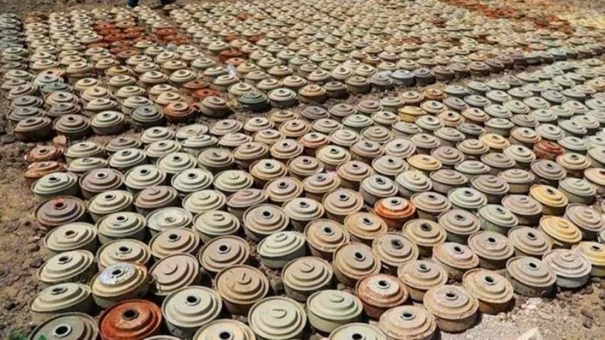 العثور على حقل ألغام في قرية سكنية جنوبي الحديدة