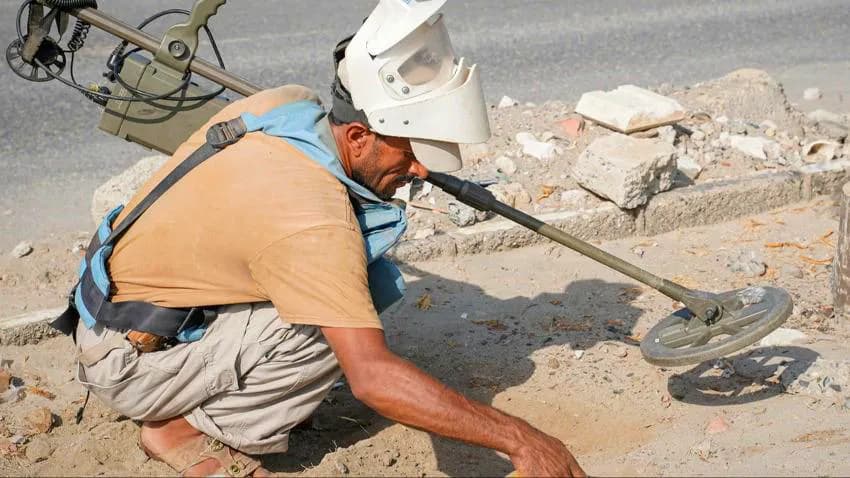 إصابة امرأة في تعز.. مرصد حقوقي يوثق ضحايا الألغام في خمس محافظات