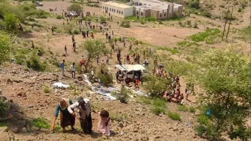 وفيات بحادث مروع في تعز وصواعق في محافظتي المحويت وحجة