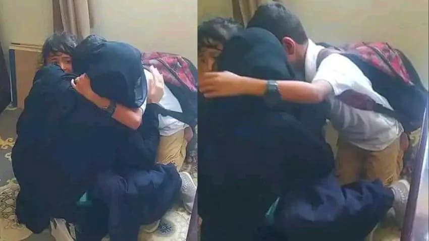 أم تجتمع بطفليها في المهرة بعد انقطاع دام 3 سنوات