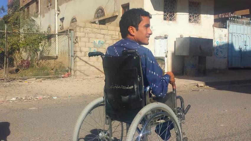 تقرير أممي: 15 % من السكان باليمن يعانون شكلا من أشكال الإعاقة