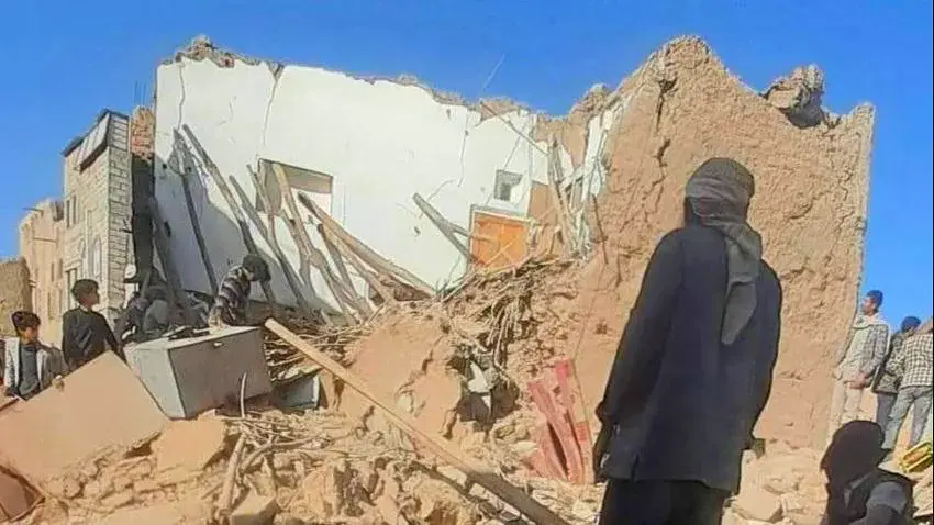 مليشيا-الحوثي-تختطف-الناجي-الوحيد-من-تفجير-منازل-رداع