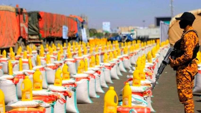 مليشيا الحوثي تطالب الأمم المتحدة باستئناف توزيع المساعدات الغذائية