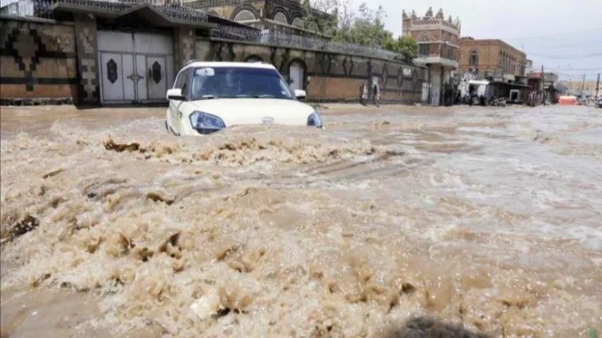 الأمم المتحدة تعلن تضرر 38 ألف أسرة باليمن جراء السيول