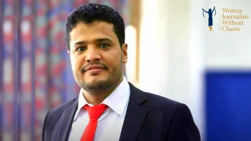 الإفراج عن الصحفي حمود هزاع في مأرب بعد 3 أيام من اعتقاله